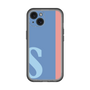 Slim Protection Premium Case［ オリジナル - initial color line - S blue ］