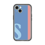 Slim Protection Premium Case［ オリジナル - initial color line - S blue ］