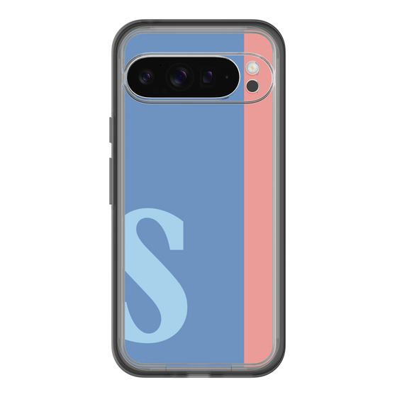 Slim Protection Premium Case［ オリジナル - initial color line - S blue ］