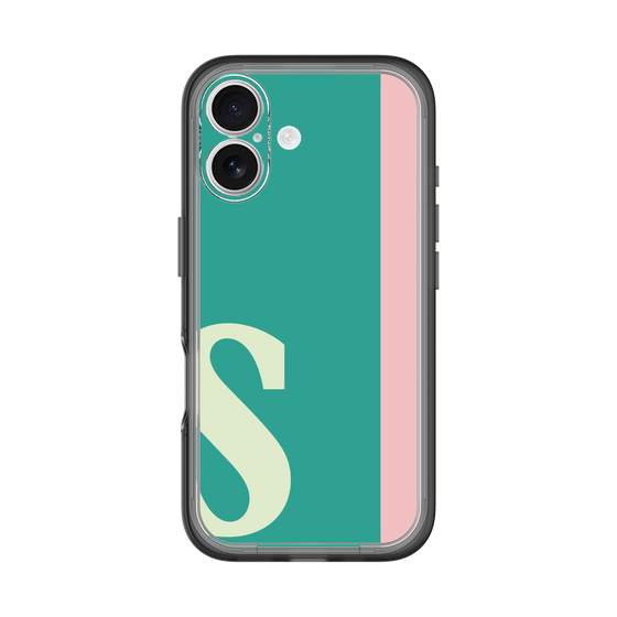 Slim Protection Premium Case［ オリジナル - initial color line - S green ］
