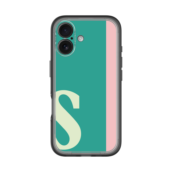 Slim Protection Premium Case［ オリジナル - initial color line - S green ］