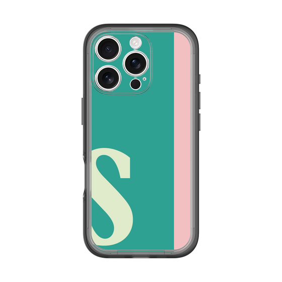 Slim Protection Premium Case［ オリジナル - initial color line - S green ］