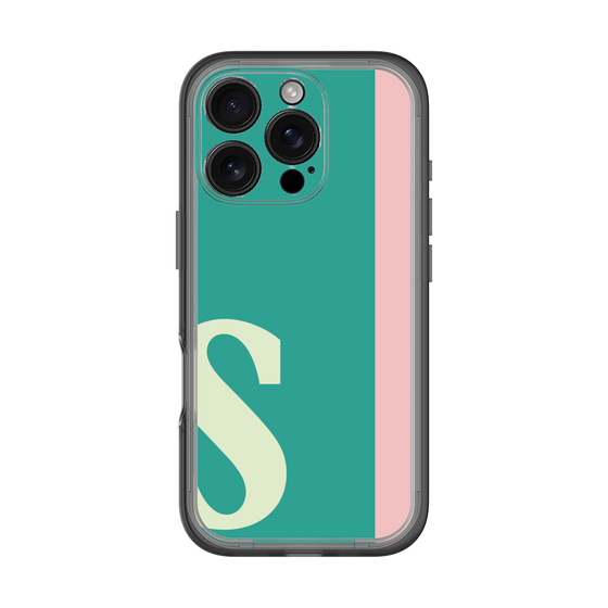 Slim Protection Premium Case［ オリジナル - initial color line - S green ］