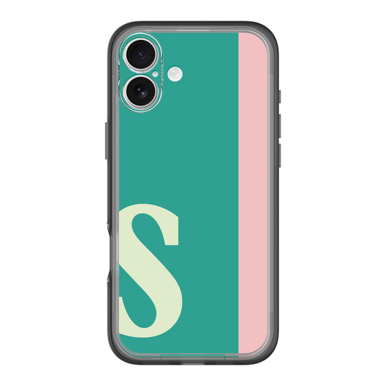 Slim Protection Premium Case［ オリジナル - initial color line - S green ］