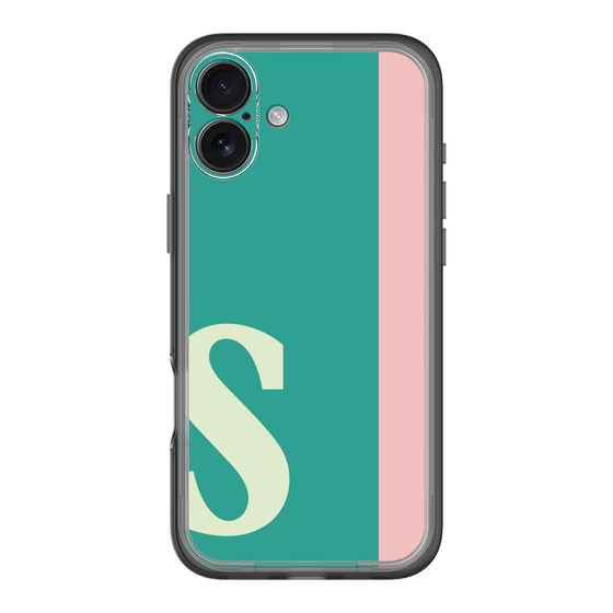 Slim Protection Premium Case［ オリジナル - initial color line - S green ］