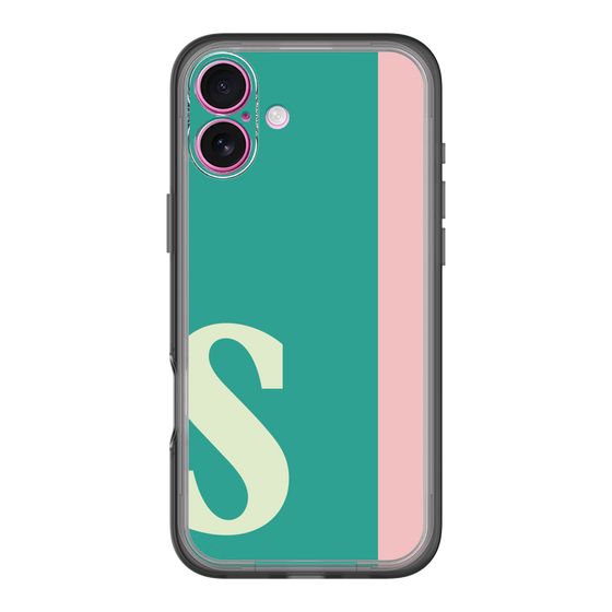 Slim Protection Premium Case［ オリジナル - initial color line - S green ］