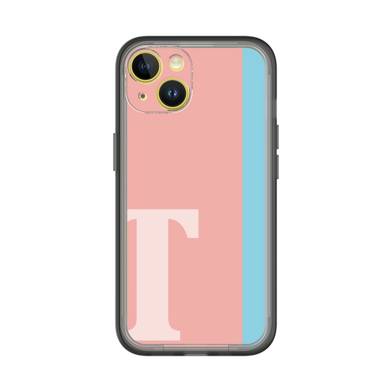 Slim Protection Premium Case［ オリジナル - initial color line - T pink ］