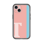 Slim Protection Premium Case［ オリジナル - initial color line - T pink ］