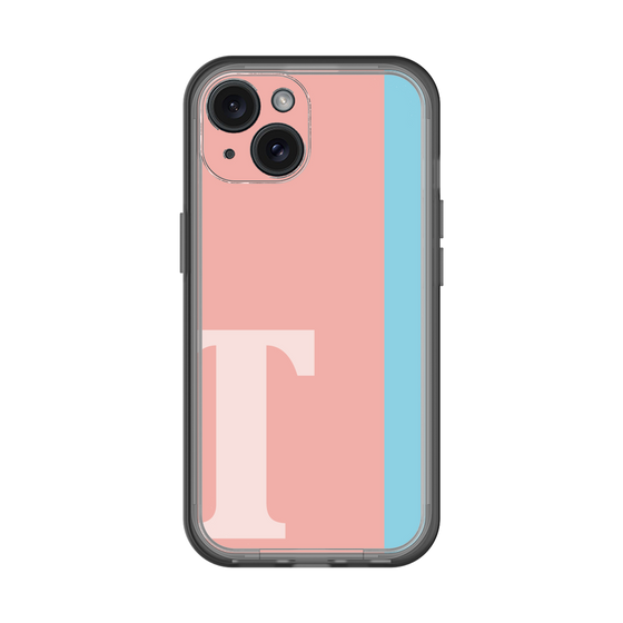 Slim Protection Premium Case［ オリジナル - initial color line - T pink ］