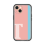 Slim Protection Premium Case［ オリジナル - initial color line - T pink ］