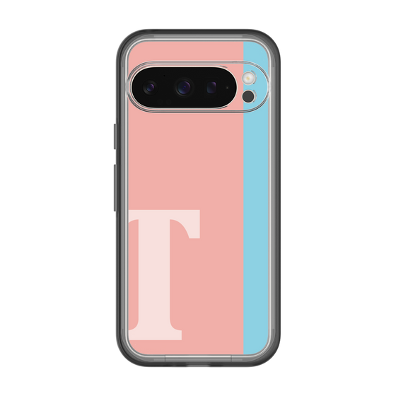 Slim Protection Premium Case［ オリジナル - initial color line - T pink ］