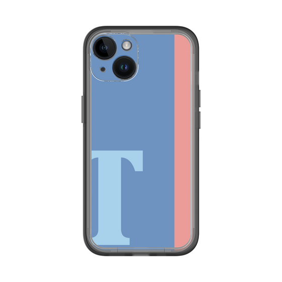 Slim Protection Premium Case［ オリジナル - initial color line - T blue ］