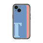 Slim Protection Premium Case［ オリジナル - initial color line - T blue ］
