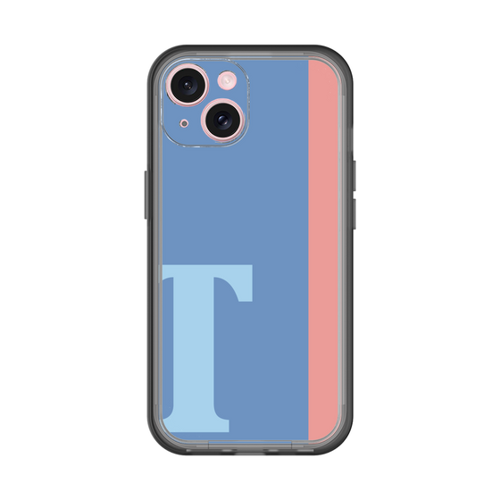 Slim Protection Premium Case［ オリジナル - initial color line - T blue ］