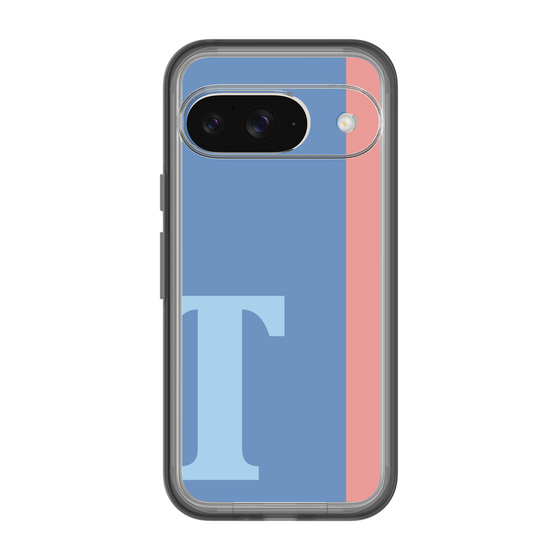 Slim Protection Premium Case［ オリジナル - initial color line - T blue ］