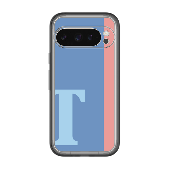 Slim Protection Premium Case［ オリジナル - initial color line - T blue ］