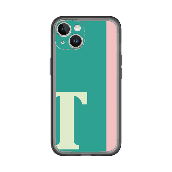Slim Protection Premium Case［ オリジナル - initial color line - T green ］