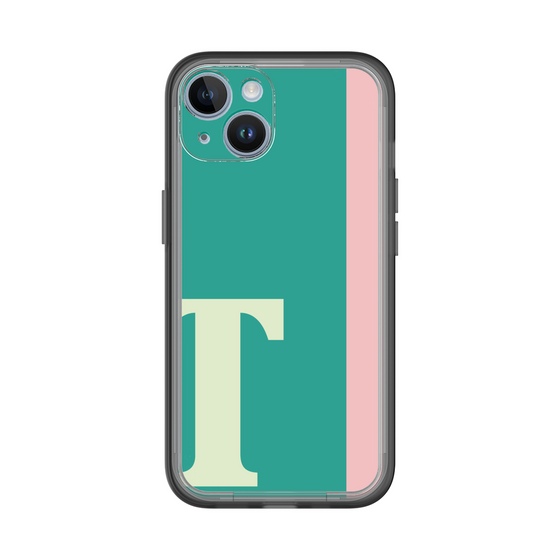 Slim Protection Premium Case［ オリジナル - initial color line - T green ］
