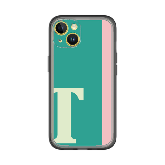 Slim Protection Premium Case［ オリジナル - initial color line - T green ］