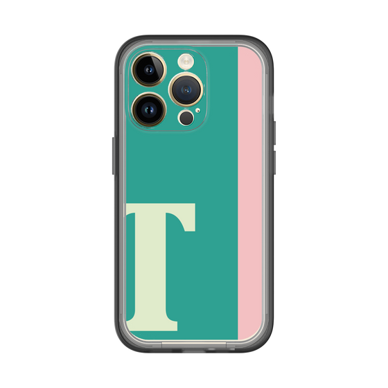 Slim Protection Premium Case［ オリジナル - initial color line - T green ］