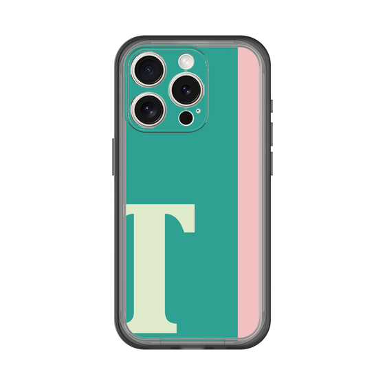 Slim Protection Premium Case［ オリジナル - initial color line - T green ］