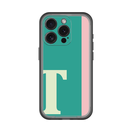 Slim Protection Premium Case［ オリジナル - initial color line - T green ］