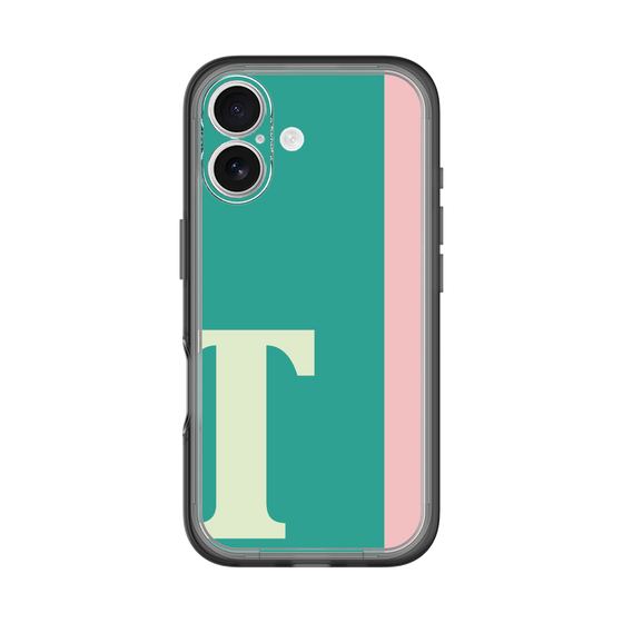 Slim Protection Premium Case［ オリジナル - initial color line - T green ］