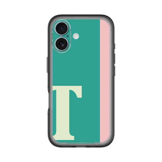 Slim Protection Premium Case［ オリジナル - initial color line - T green ］