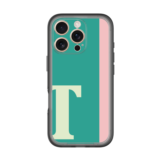 Slim Protection Premium Case［ オリジナル - initial color line - T green ］