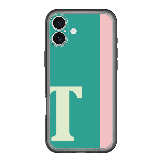 Slim Protection Premium Case［ オリジナル - initial color line - T green ］
