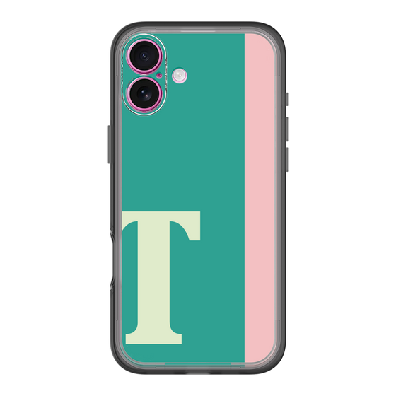 Slim Protection Premium Case［ オリジナル - initial color line - T green ］