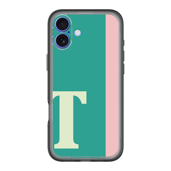 Slim Protection Premium Case［ オリジナル - initial color line - T green ］