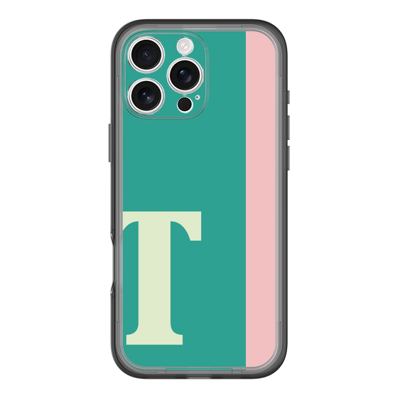 Slim Protection Premium Case［ オリジナル - initial color line - T green ］