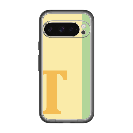 Slim Protection Premium Case［ オリジナル - initial color line - T yellow ］