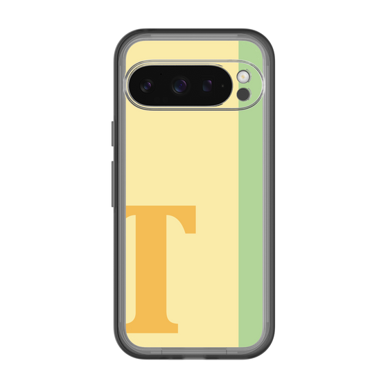 Slim Protection Premium Case［ オリジナル - initial color line - T yellow ］