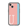 Slim Protection Premium Case［ オリジナル - initial color line - U pink ］
