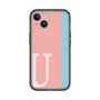 Slim Protection Premium Case［ オリジナル - initial color line - U pink ］