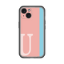 Slim Protection Premium Case［ オリジナル - initial color line - U pink ］