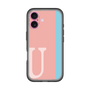 Slim Protection Premium Case［ オリジナル - initial color line - U pink ］