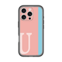 Slim Protection Premium Case［ オリジナル - initial color line - U pink ］