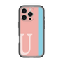 Slim Protection Premium Case［ オリジナル - initial color line - U pink ］