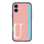 Slim Protection Premium Case［ オリジナル - initial color line - U pink ］
