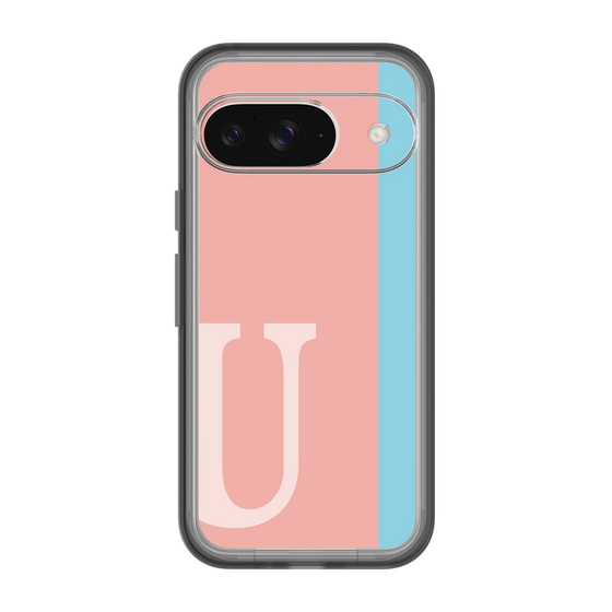 Slim Protection Premium Case［ オリジナル - initial color line - U pink ］