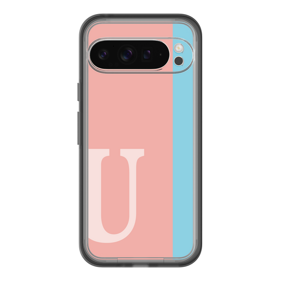 Slim Protection Premium Case［ オリジナル - initial color line - U pink ］