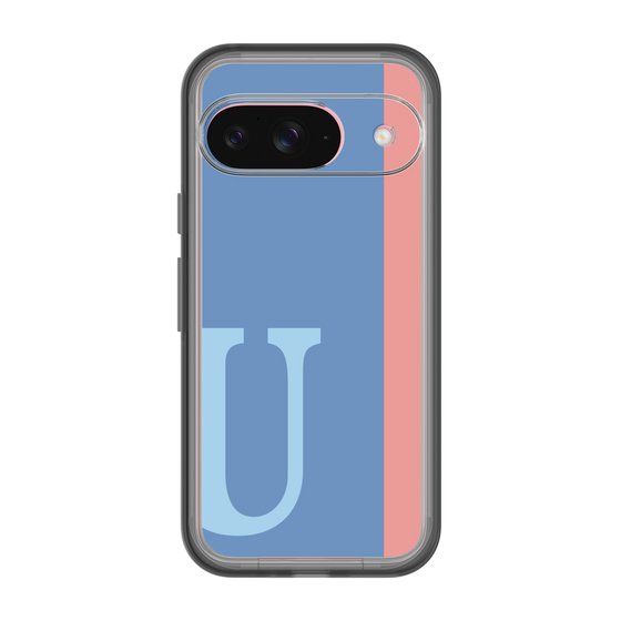 Slim Protection Premium Case［ オリジナル - initial color line - U blue ］