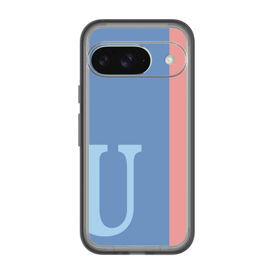 Slim Protection Premium Case［ オリジナル - initial color line - U blue ］