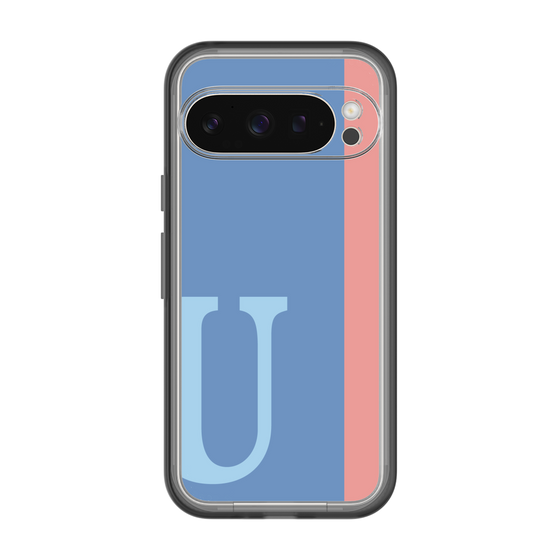 Slim Protection Premium Case［ オリジナル - initial color line - U blue ］