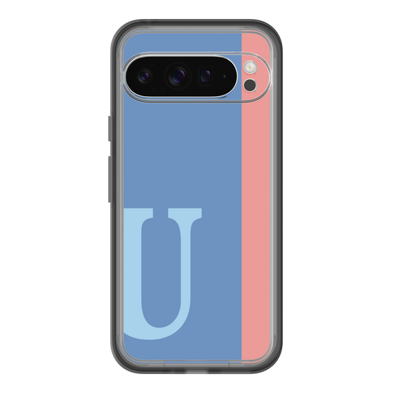 Slim Protection Premium Case［ オリジナル - initial color line - U blue ］