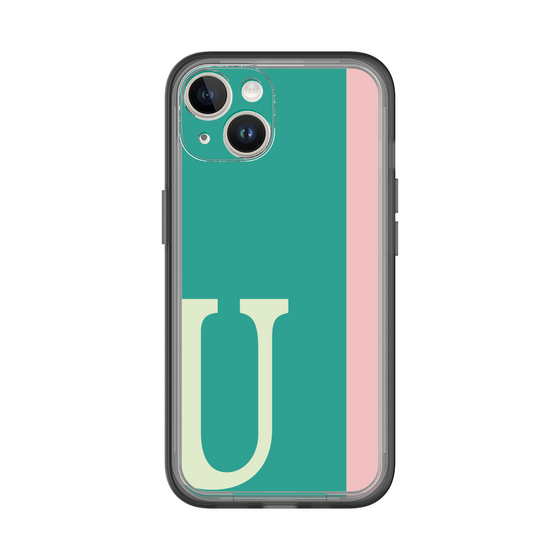 Slim Protection Premium Case［ オリジナル - initial color line - U green ］