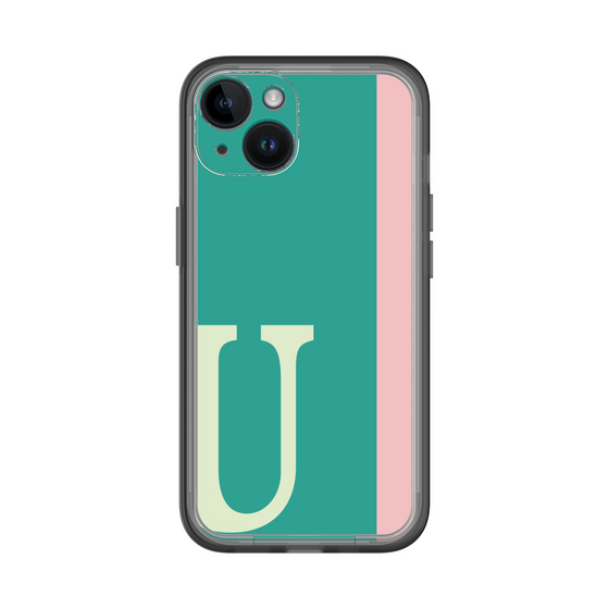 Slim Protection Premium Case［ オリジナル - initial color line - U green ］